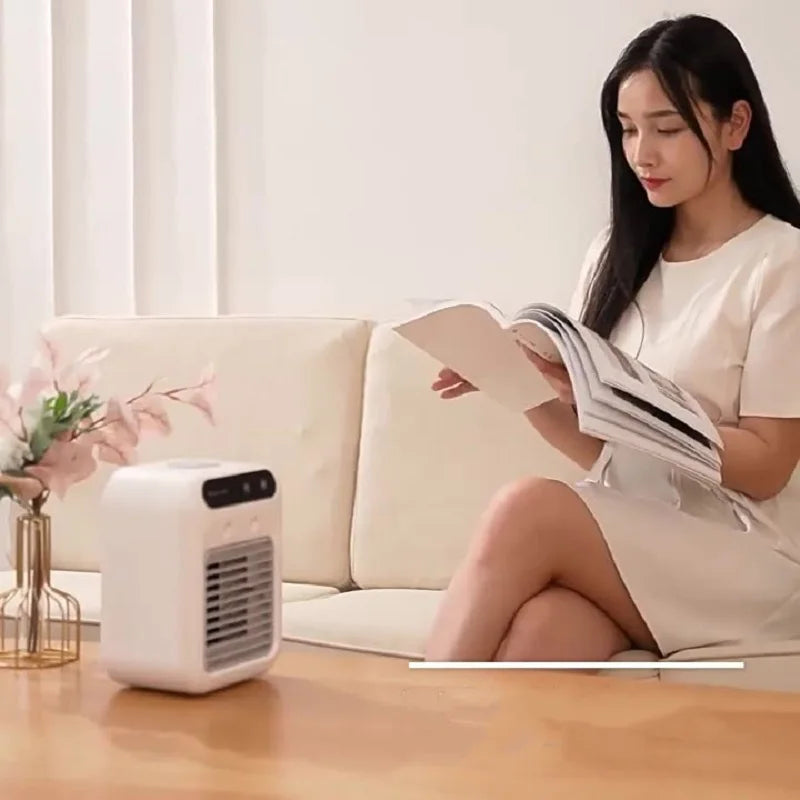 Portable USB Water Cooled Air Cooler Fan For Room Office Car Personal Space
