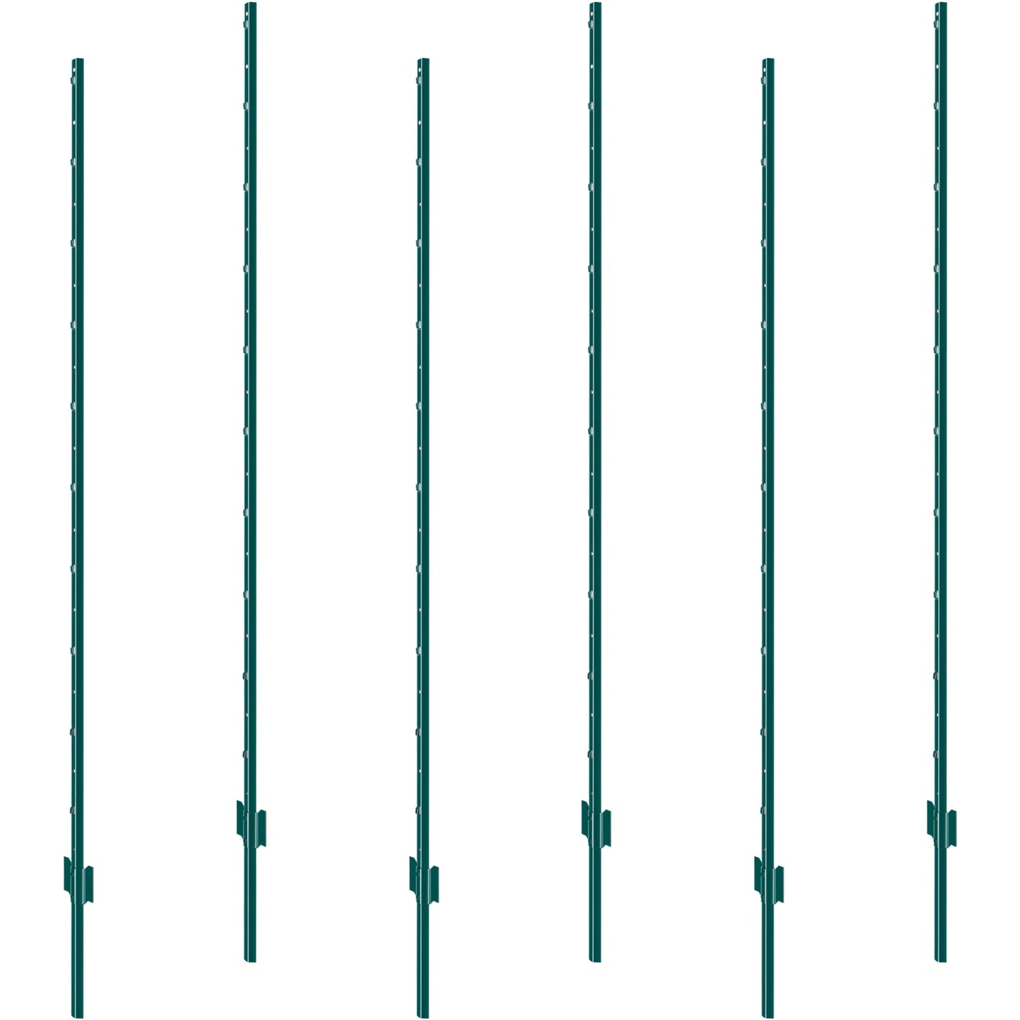 TPost Fence Posts Heavy Duty Metal Stakes For Garden Yard