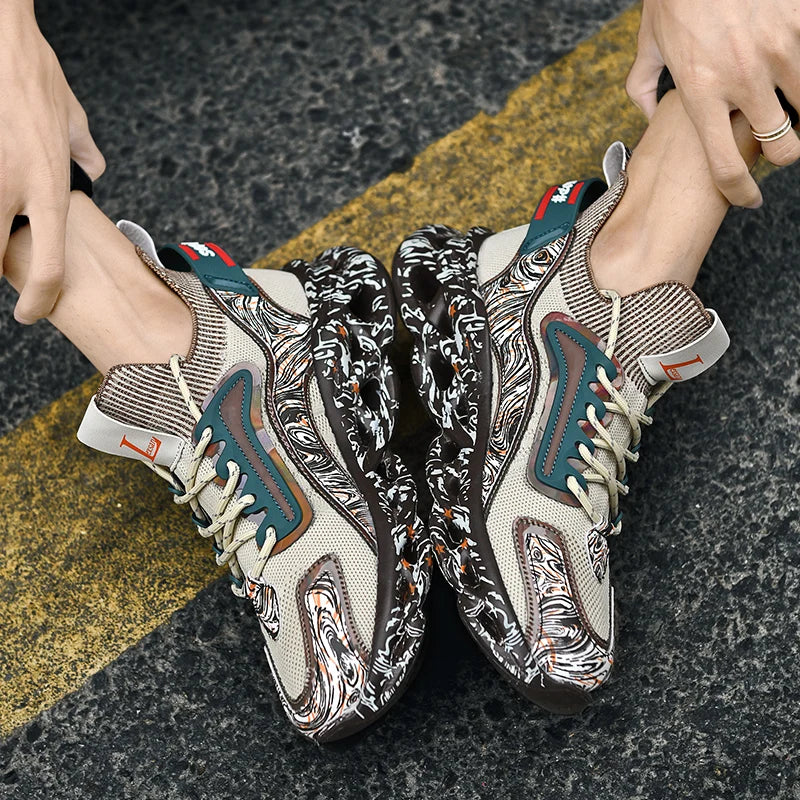 Lexsan Mens Breathable Casual Sneakers Shoes All Day Comfort