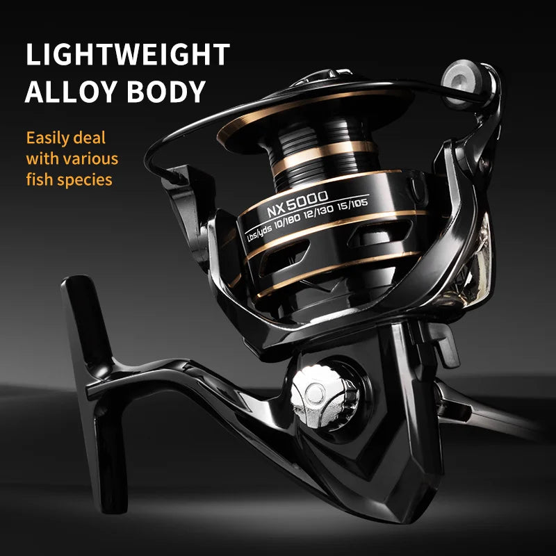 J-BARZILLAI NX Spinning Reel 10kg Max Drag High Speed