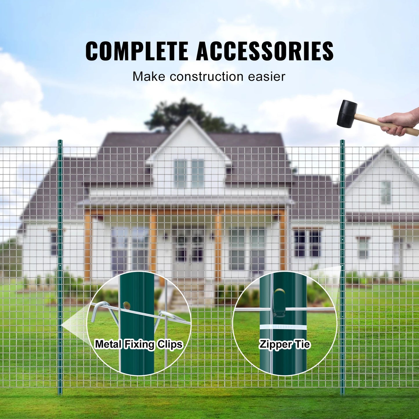 TPost Fence Posts Heavy Duty Metal Stakes For Garden Yard