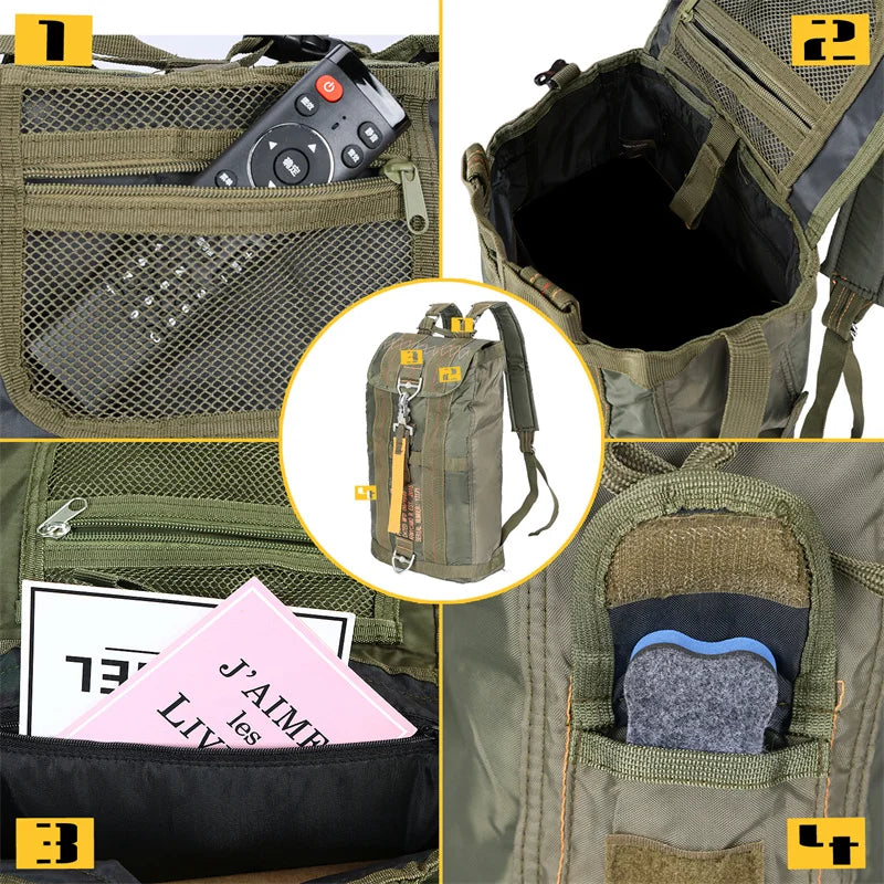 LQARMY Durable All Purpose Backpack For Outdoor Hiking And Travel