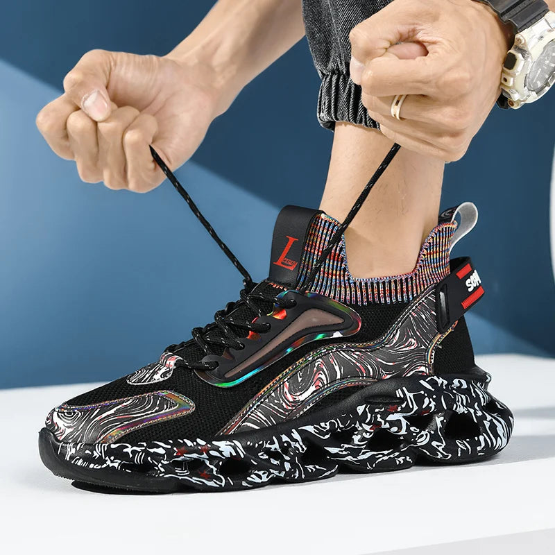 Lexsan Mens Breathable Casual Sneakers Shoes All Day Comfort