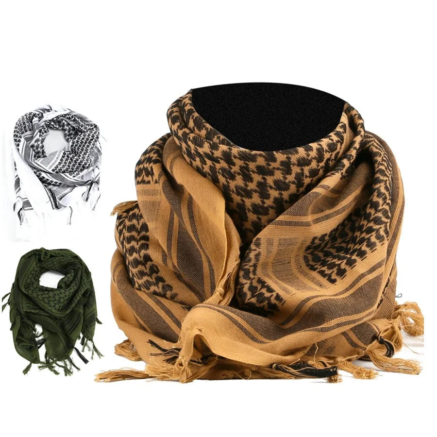 Tactical Keffiyeh Shemagh Arab Head Neck Wrap Scarves