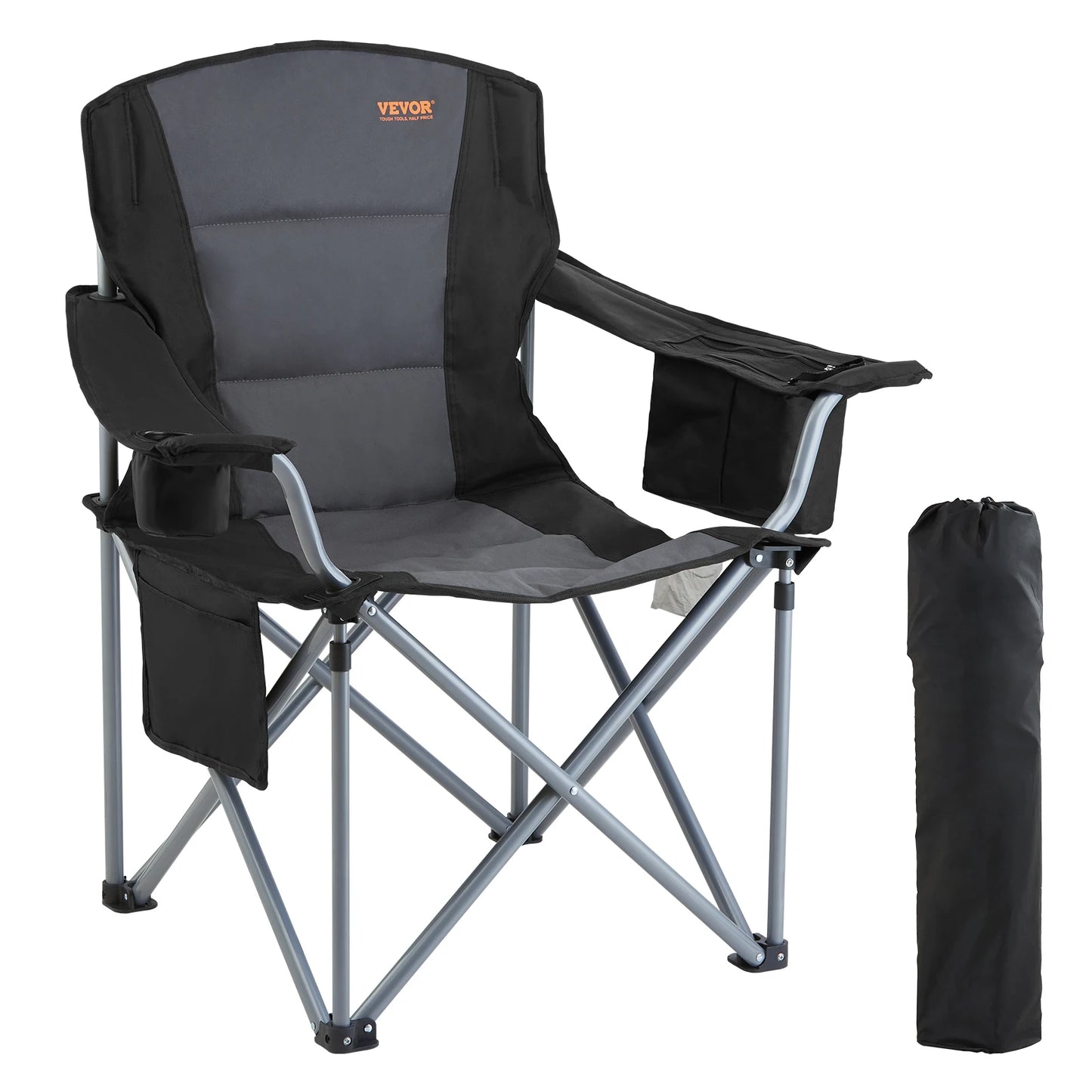 SucceBuy Ultralight Folding Outdoor Camping Chair 350Lb Capacity